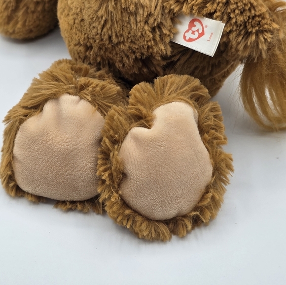 Ty Attic Treasures Cuddlys Leon Lion Stuffed Animal Plush - Picture 7 of 8